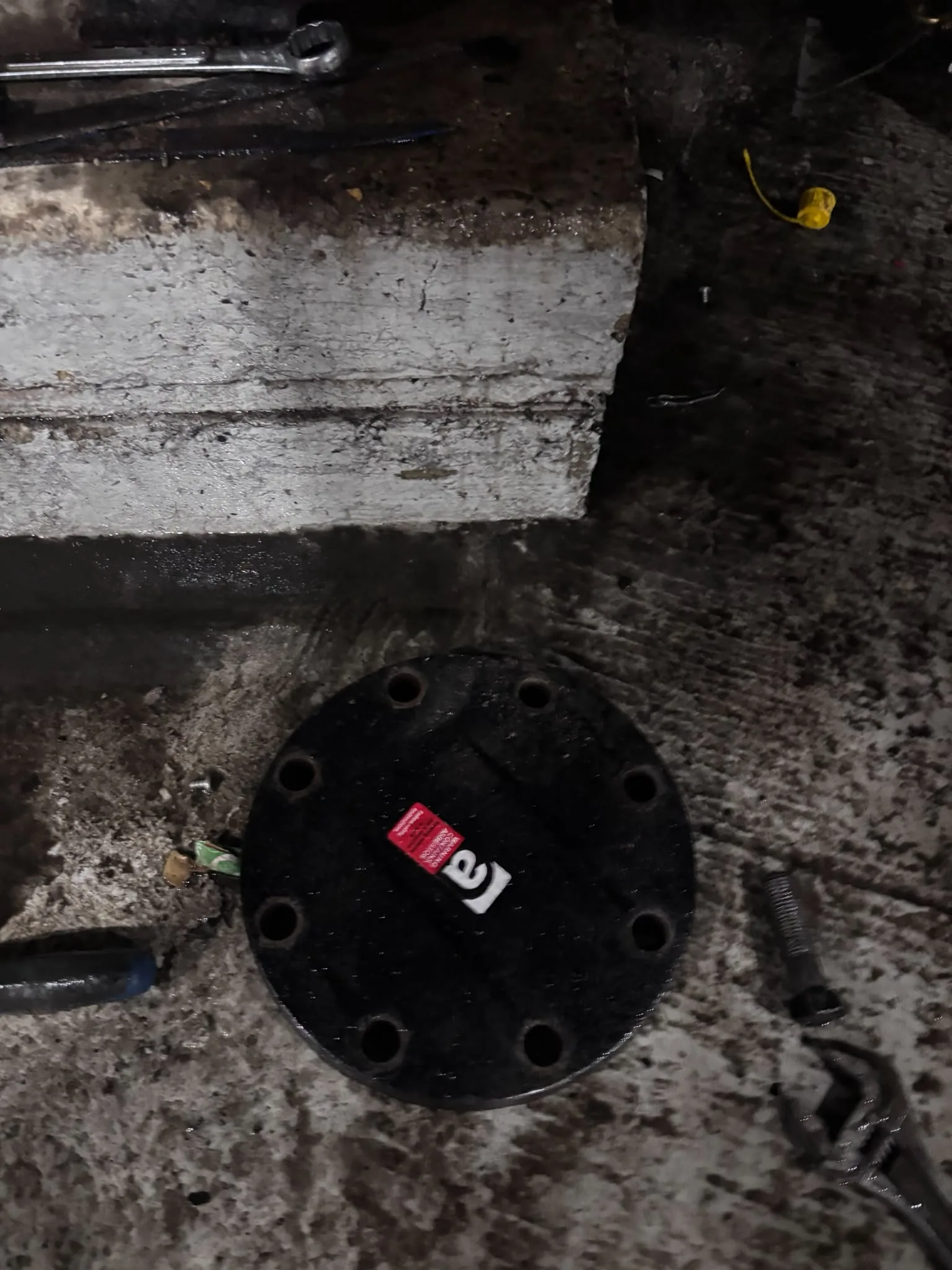 Artex scraping from a concrete ceiling during Camberwell refurbishment